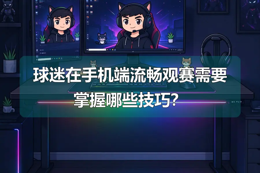 球迷在手机端流畅观赛需要掌握哪些技巧?